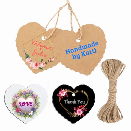 Etiquetas de presente personalizadas com cordão, etiquetas personalizadas para lembrancinhas, etique