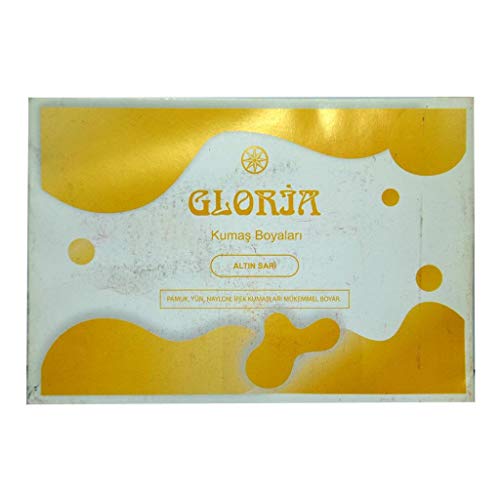 Altın Sarı Kumaş Boyası, 10 g Paket