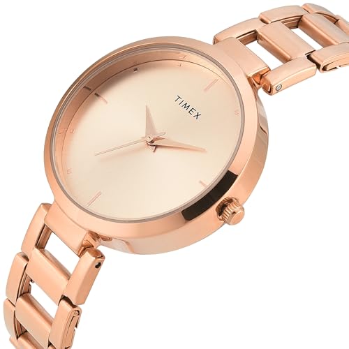 Image of TIMEX Analog Watch for Woman with Round Dial & Water Resistant Women's Wrist Watches
