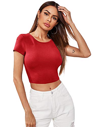 DIDK Damen Crop Tops