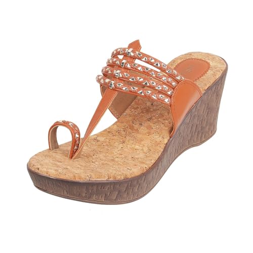 Image of Metro Women Wedge Heel Fashion Sandal
