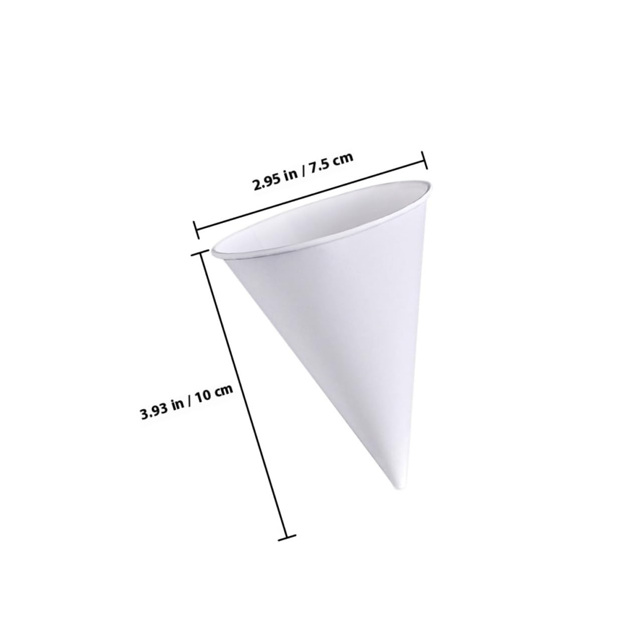 Juego De 200 Vasos De Papel para Vasos De Papel Portavasos para Helados Suministros para Fiestas Y Bebidas