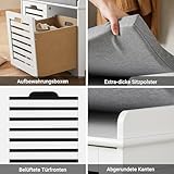 SoBuy® moderne Schuhtruhe mit 2 Körben - 6