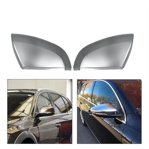Rétroviseur extérieur boîtier cassé solution coque chrome mat pour Q5 2019 Q7 2016-2019 sans assist - 4