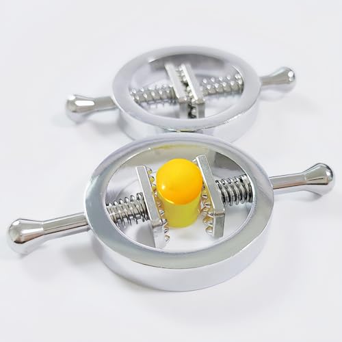 Orirya 乳首 クリップ ニップルクランプ 亜鉛合金製 スプリングクリップ smグッズ 大人のおもちゃ女性用 クリ 乳首攻め アダルトグッズ 女性用 男性用 ニップルリング 乳首開発 乳首責め smプレイ ニップルクリップ 男女兼用 乳枷 乳首クランプ 2個セット - 画像6