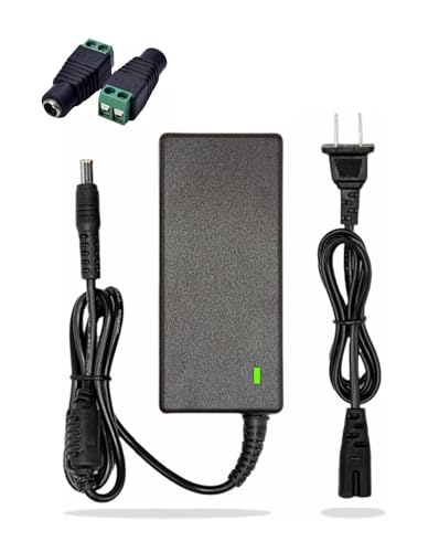 12V 10A 120W Power Supply AC Adapter 100-240V 50-60HZ Transformer AC to DC Converter 12 Volt 10 Amp with 5.5x2.5mm Output Jack for 5050 3528 LED Strip Light CCTV Cameras 3D Printer