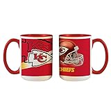 Memory Company Kansas City Chiefs 3D Inner Color Jumbo NFL Becher (440 ml)