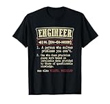Photo Gallery engineer gift funny dictionary definition maglietta Photo Gallery engineer gift funny dictionary definition maglietta