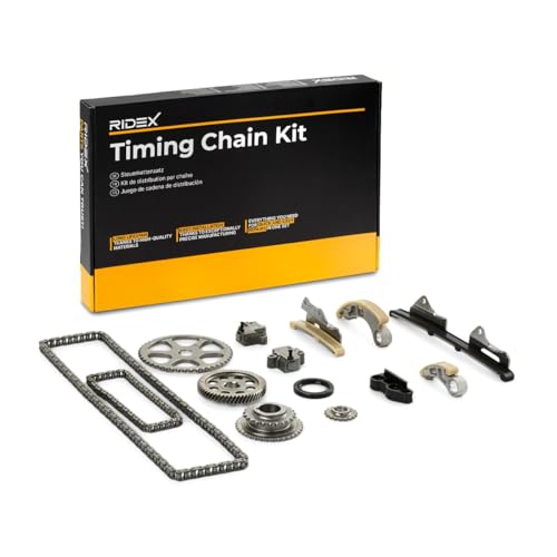 RIDEX 1389T2677 Kit de cadena de distribución Juego de cadena de distribución Kit de cadena de tiempo