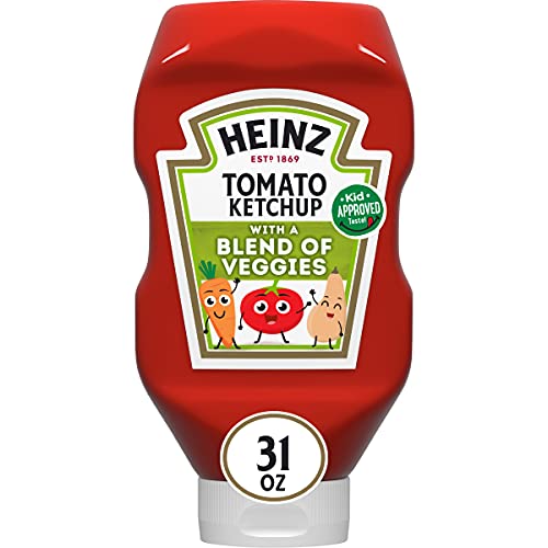 Image of Heinz Tomato Ketchup with a Blend of Veggies, 31.0 oz