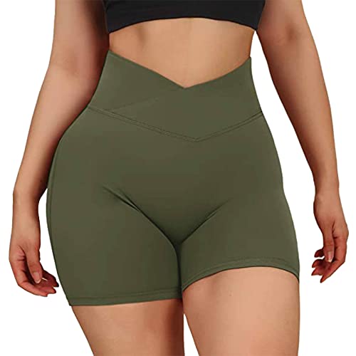 Short de yoga femme anti dérapant et stable en coton respirant