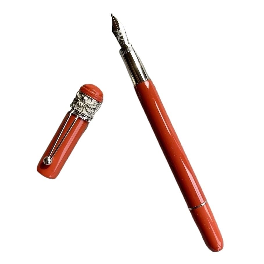 Stylo rouge argenté Spider de haute précision pour l'écriture fine