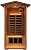 LTCCDSS Outdoor Red Cedar Ultra-Low EMF Sauna 1 Person, Far Infrared Sauna, EMF Average 0.5 mG Reading, Withstand Outdoor Temp -10?-149?| Sauna Room for Home -Chromotherapy-Bluetooth Speaker