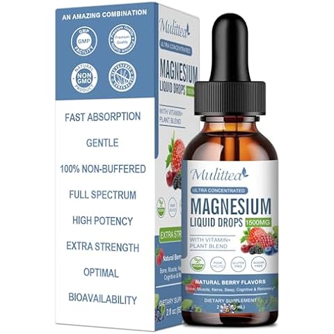 Mulittea Magnesium Glycinate Liquid Cover