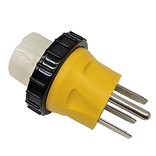 Parkworld 691739 RV/Marine Shore Power Adapter, Generator to Transfer...