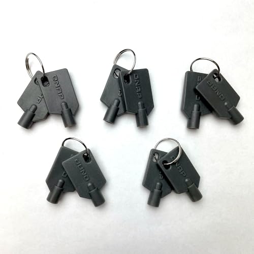 QNAP Key for TRAY-25-BLK01, TRAY-25-BLK02, TRAY-35-BLK01, KEY-02-10PCS