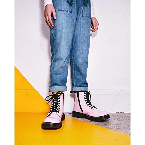 Image of Dr. Martens Unisex-Child 1460 Patent Leather Lace Up Boots J, Multi