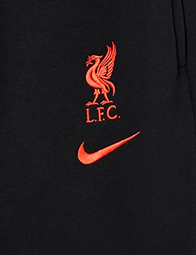 Liverpool F.C. Men's 2022/23 Season Official Away Jersey, Black/Siren Red, S UK - Image 4