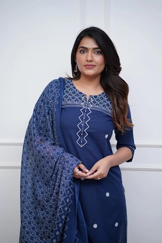 Image of FABNEX Kurta Set for Women | Women Kurti Pant Set (K-148-150)
