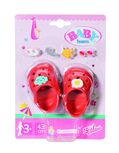 BABY born 829677 Holiday ShoeswPins orange 43cm