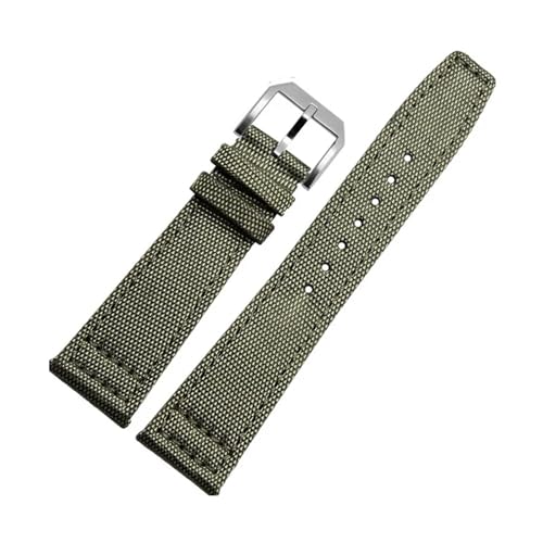 Bracelet nylon 20mm pour montre IWC du bureau aux aventures urbaines