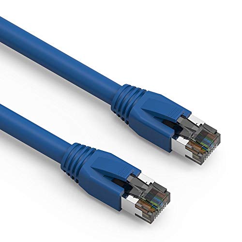 Cable de red SF Cable Cat 8 0.5 ft azul miniatura 1