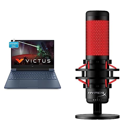 Image of HP Victus Gaming Laptop 12th Gen Intel Core i5-12450H 15.6 inch(39.6 cm) FHD IPS Gaming Laptop & Quadcast