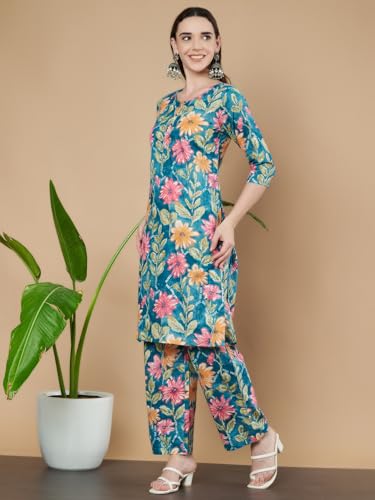 Image of COTLAND Fashions Kurta and Pant /Palazzo Set for Women