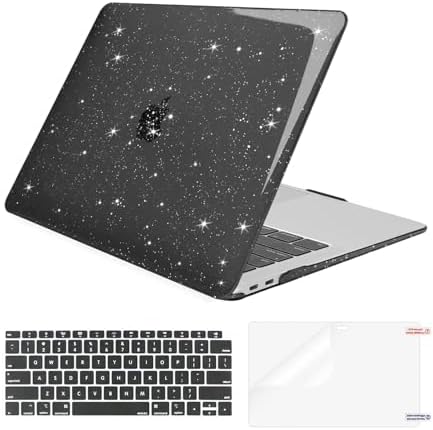 Hoesje Compatibel voor Nieuwe Macbook Air 13 inch A2337 A2179 A1932 M1 Release 2020 2019 2018 met Retina Display en Touch ID, Plastic Hard Shell Snap Case & Toetsenbordhoes, Blauwe golf Hoesje Compatibel voor Nieuwe Macbook Air 13 inch A2337 A2179 A1932 M1 Release 2020 2019 2018 met Retina Display en Touch ID, Plastic Hard Shell Snap Case & Toetsenbordhoes, Blauwe golf