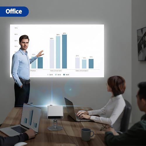 image for BESIGN PS01 Projector Foldable Mount Stand, Angle Adjustable Projector