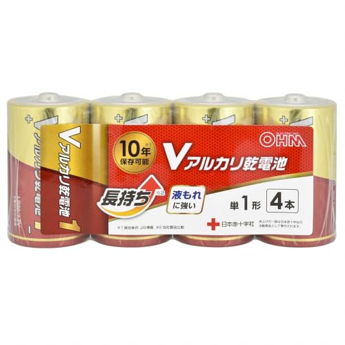 オーム(OHM) Vアルカリ乾電池