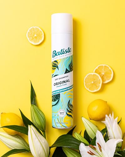 Batiste Dry Shampoo Original 350ml, Fresh & Clean Fragrance, No Rinse Spray to Refresh Hair in Between Washes - Image 5