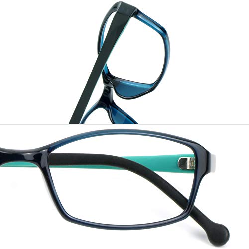 Image of VisionGlobal Blue Light Blocking Glasses for Kids, Anti Eyestrain and Blurry, Computer Reading Glasses, Anti Glare