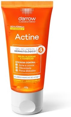 Darrow Actine Sabonete Líquido + Vit C Pele Oleosa A Acneira - 60...