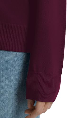 Image of QUALFORT Women's 100% Cotton Lightweight Cardigans Long Sleeve Knitted Button Down Sweater