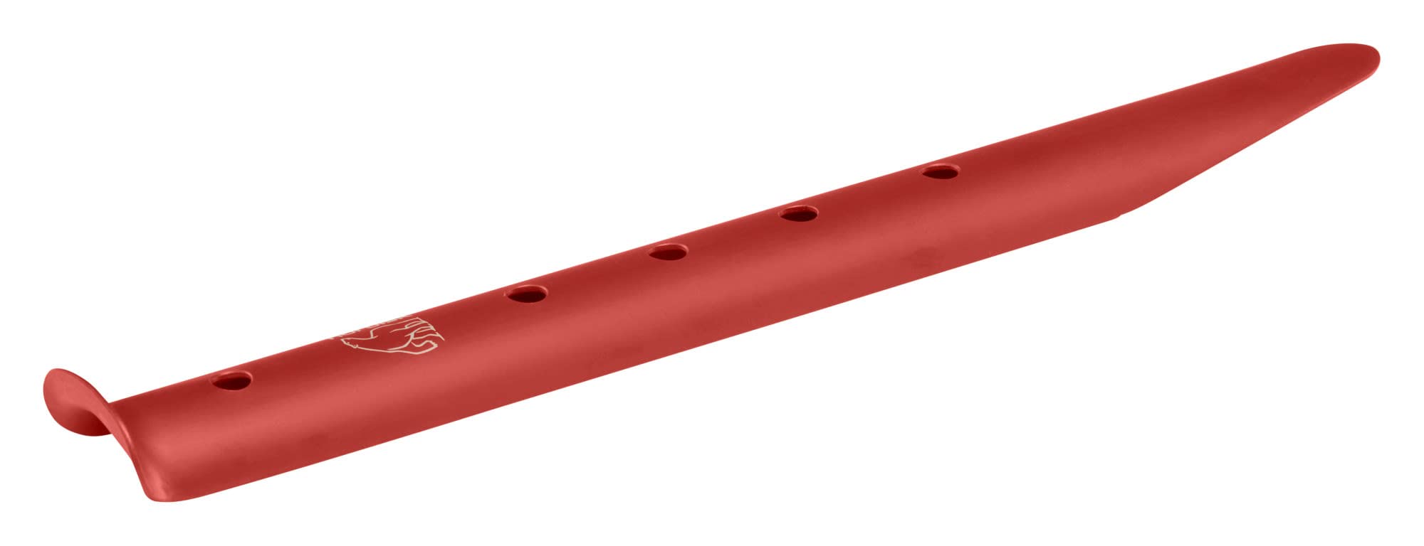 Nordisk Aluminium Snow and Sand Pegs 6-Pack Rot - Langer breiter Hering, 6 Stück, Größe One Size - Farbe Bossa Nova