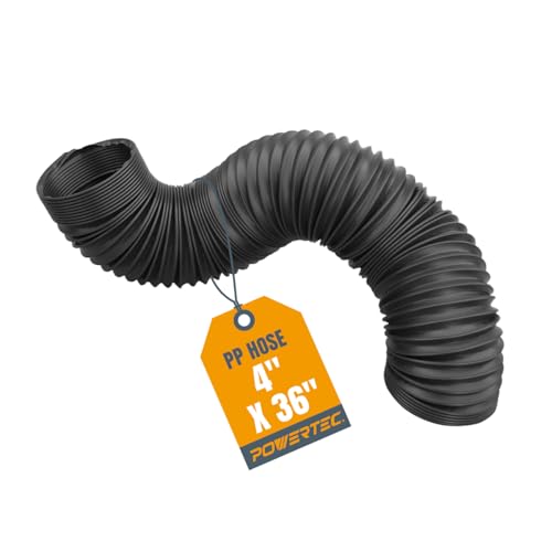 POWERTEC 4 x 36 Flexible Dust Collection Hose