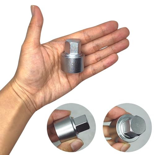 JEUCLEL 21PCS Wheel Locking Nut Key Kit Compatible with VW VAG Volkswagen, Wheel Lock Nut Socket Adapter Set, Wheel Anti-Theft Lug Nut Removal Tool, Anti-Theft Screw Remover