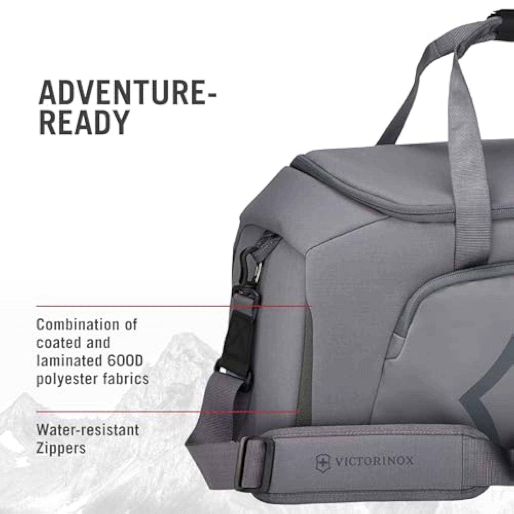 Sports Duffel Bag, Touring 2.0, Stone Grey
