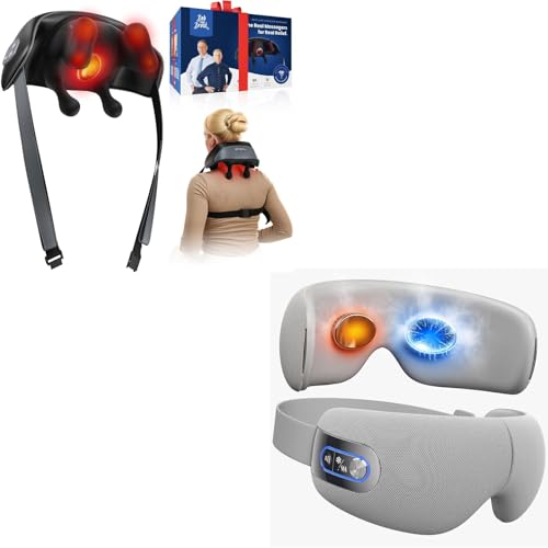 Image of BOB AND BRAD Neck Massage with Heat and Eye Massager with Heat & Cooling