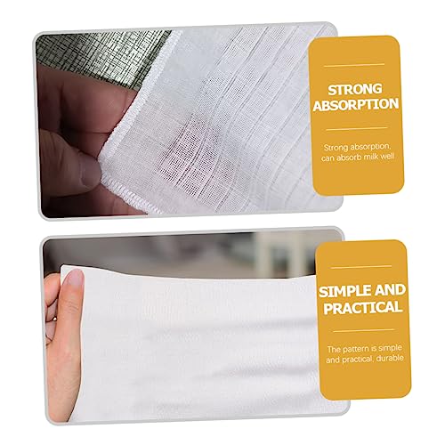 UPKOCH 10Pcs Reusable Cotton Diaper Inserts for Soft Absorbent Cloth Liners for Burp Cloths and Travel Breathable and Lightweight Design2