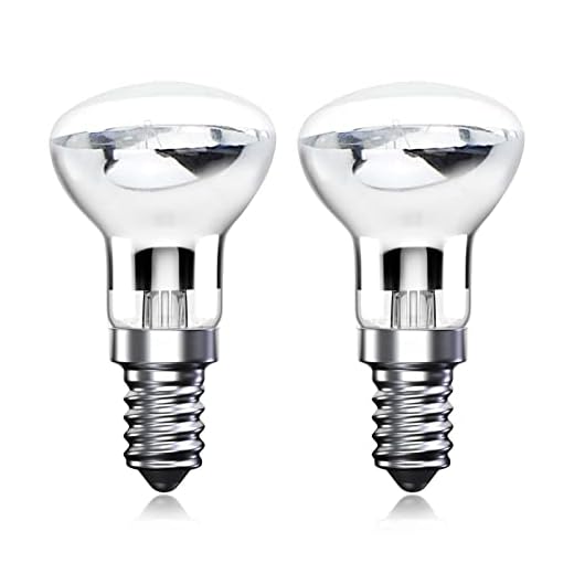 Klarlight R39 E14 30W Lavalampe, kleine Edison-Schraube, SES Reflektorlampe, Lavalampe, Warmweiß, 2800 K Energiesparlampe, R39 Strahler, dimmbar (2 Stück)