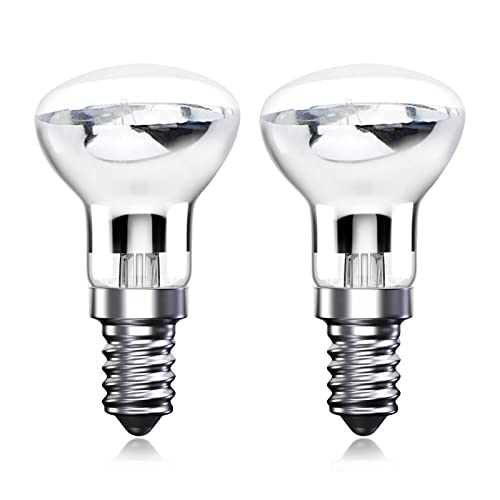 Klarlight Ampoules de lampe à lave R39 E14 30W, petites ampoules de lampe à lave à réflecteur SES à vis Edison, blanc chaud 2800K R39 à intensité variable (2...