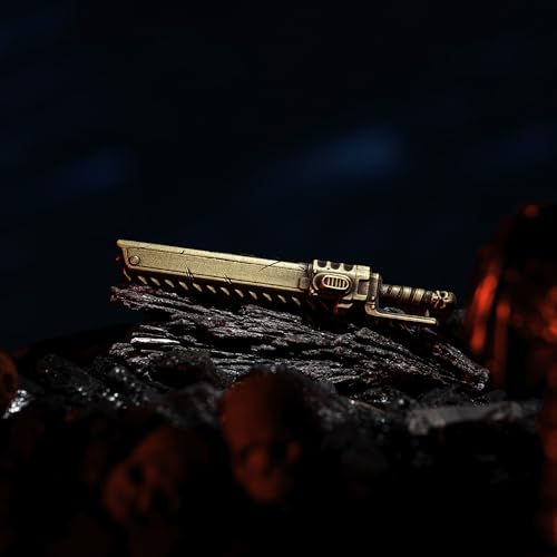 Image of Starforged Warhammer 40000 Thunderhammer & Thunderhead KeyChain Space Marines Astartes WH40 Jewelry