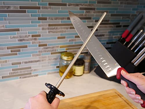Couteaux émoussés ? Affûtez avec DMT Diamond Steel DS2F - 4