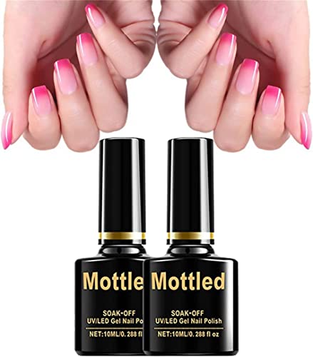 2022 Nail Repair Protection Gel, Mottled Nail Repair Protection Gel,Nail Treatment Repair Gel, Instant Nail Repair Protect Gel (Base Coat-2Pcs) Cover