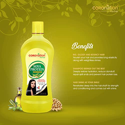 Image of COROnation Herbal Soya Protein Shampoo (500 ml)