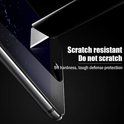 Image of Casodon Designed for Motorola Moto G54 5G Tempered Glass Screen Protector Guard (Black) Full Screen Coverage with Easy Installation Kit