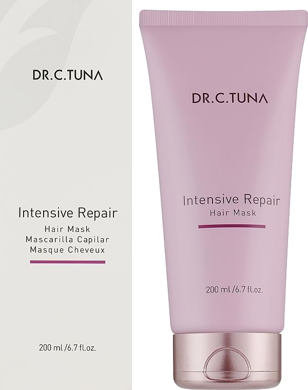 FARMASi Intensive Repair Hair Mask 200ml/6.76flOz – Deep Conditioning Hair Treatment for Damaged and Brittle Hair – Restores Strength, Smoothness and Shine with Intensive Moisture Boost