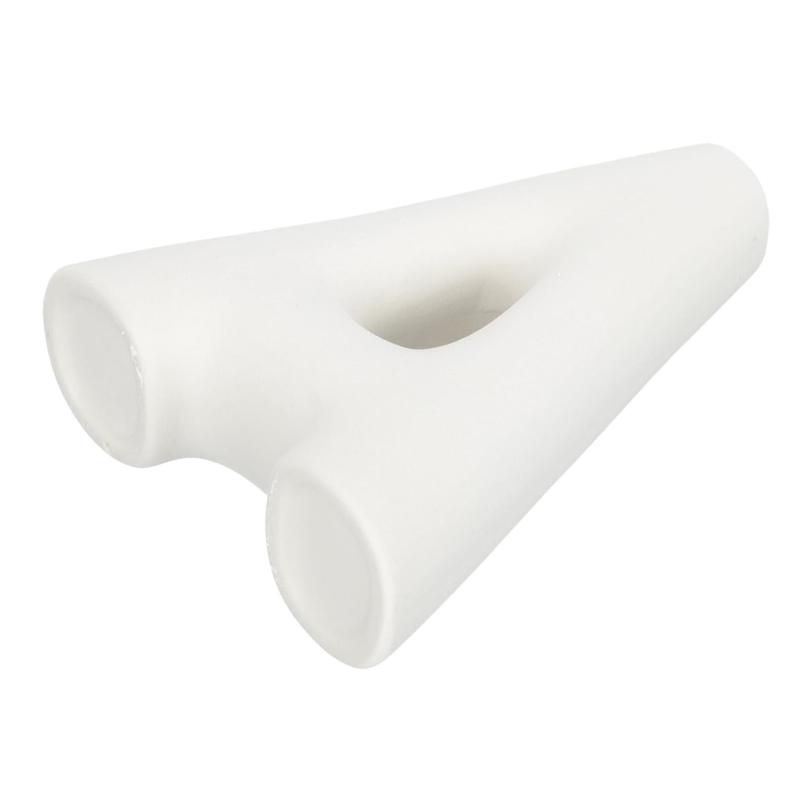 Florero de cerámica decorativo blanco para regalo de inauguración de casa